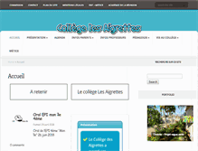 Tablet Screenshot of college-aigrettes.ac-reunion.fr
