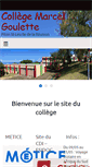 Mobile Screenshot of college-marcel-goulette.ac-reunion.fr